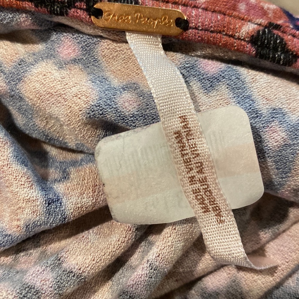 NWOT Free People Rhette Mini Wrap Dress, XS, MSRP $128.00 - Picture 6 of 7
